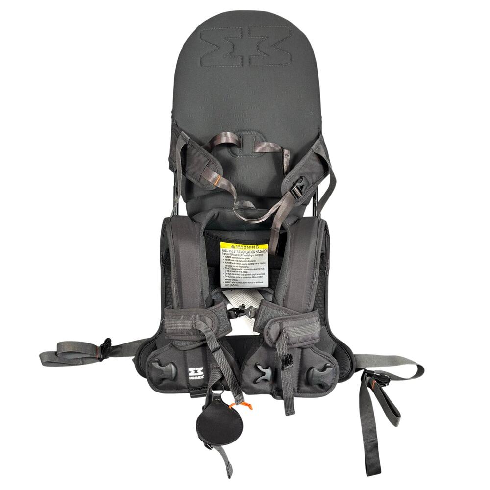 MiniMeis G4 Shoulder Child Carrier MNX22 NOA Black Grey Backpack Hiking Travel